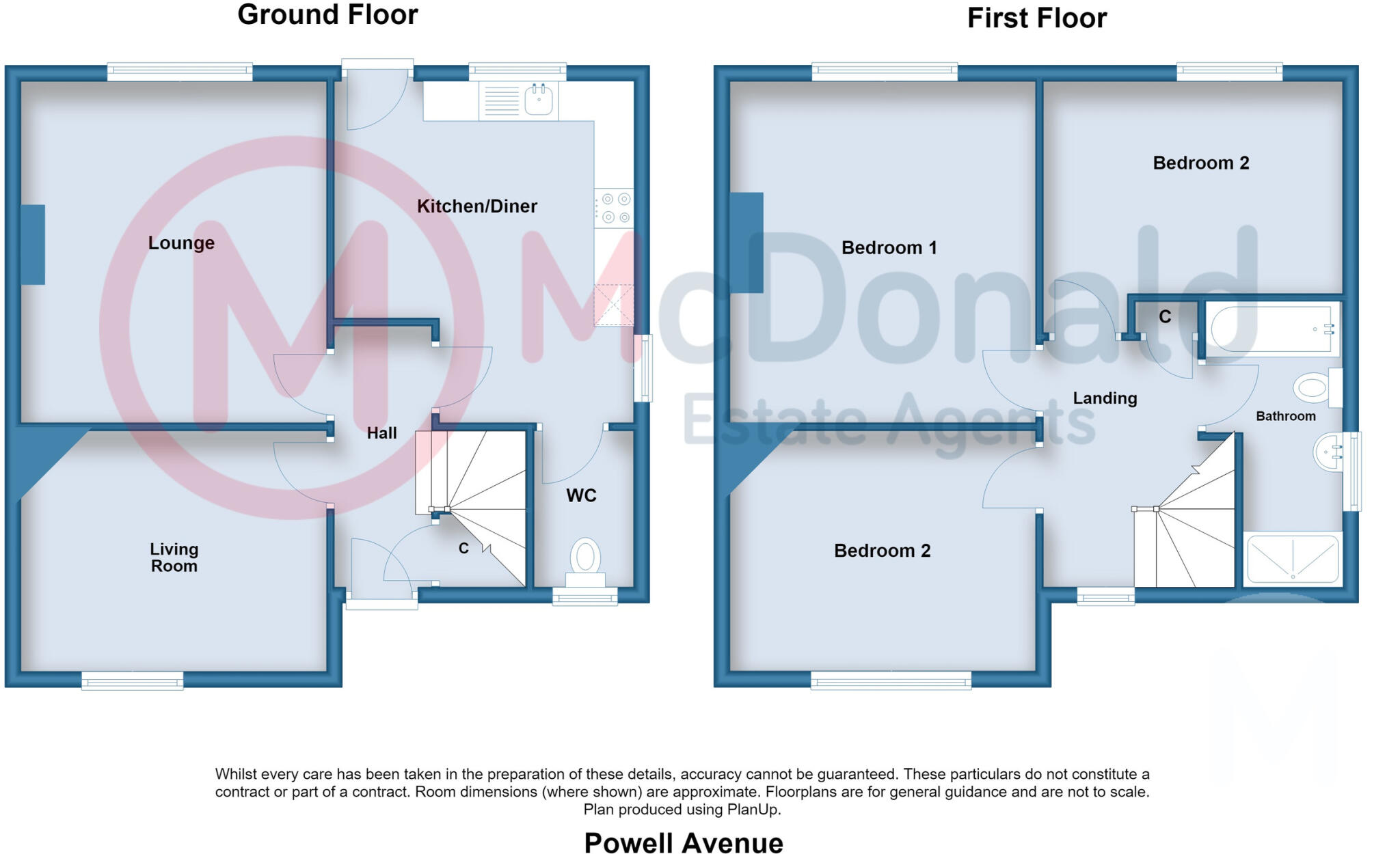 Powell Avenue, Blackpool floorplan