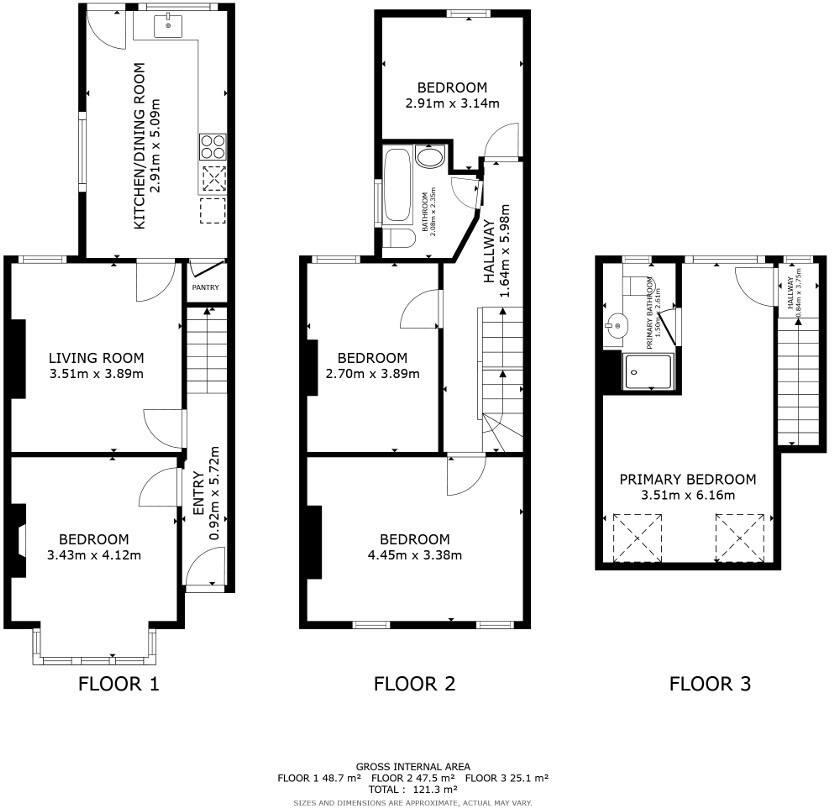 Lenton Boulevard, Lenton, Nottingham, NG7 2BZ floorplan