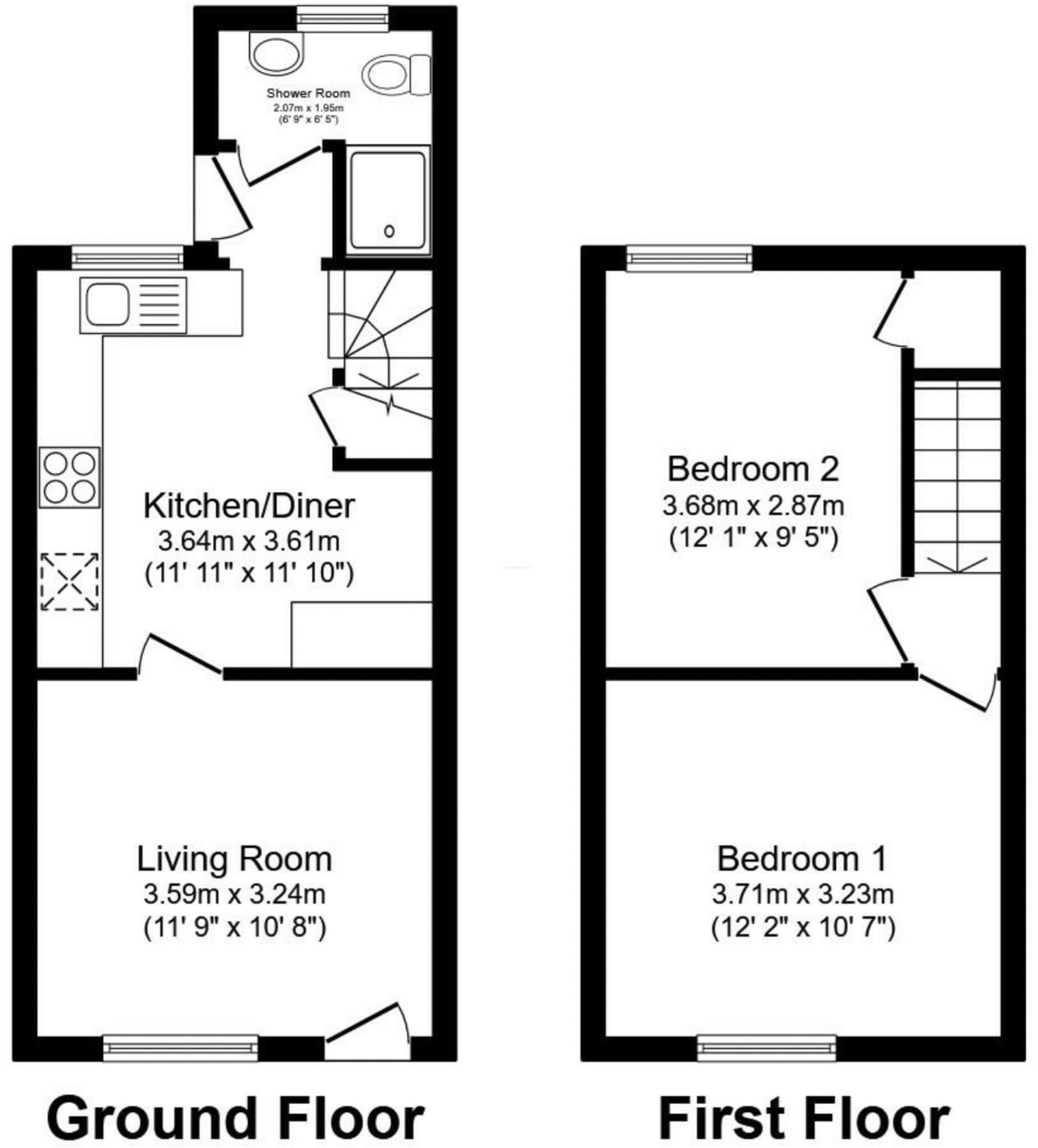 Canal Road, Congleton, CW12 floorplan