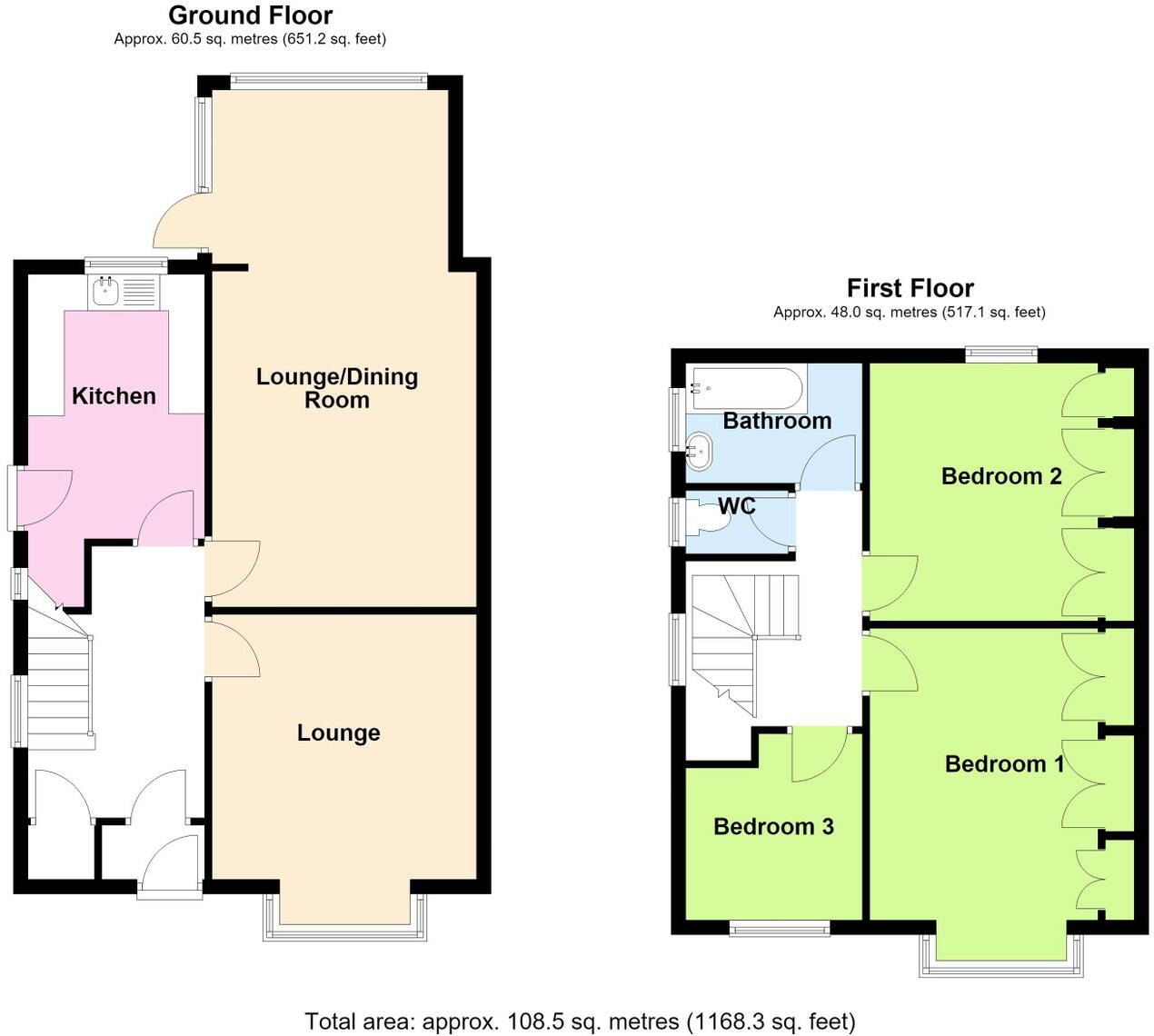 Oaklands Avenue, Tarleton, PR4 6BN floorplan