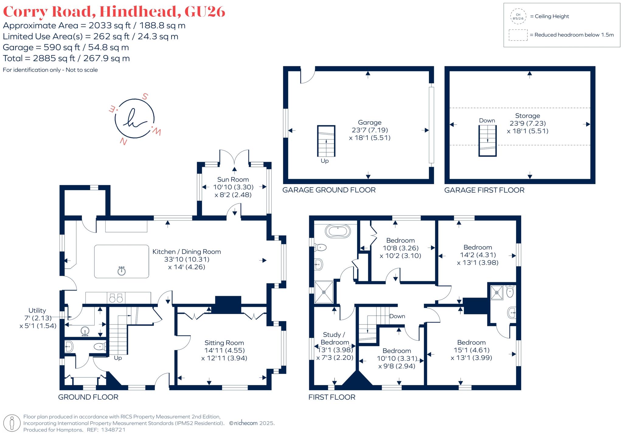 Corry Road, Hindhead, GU26 floorplan