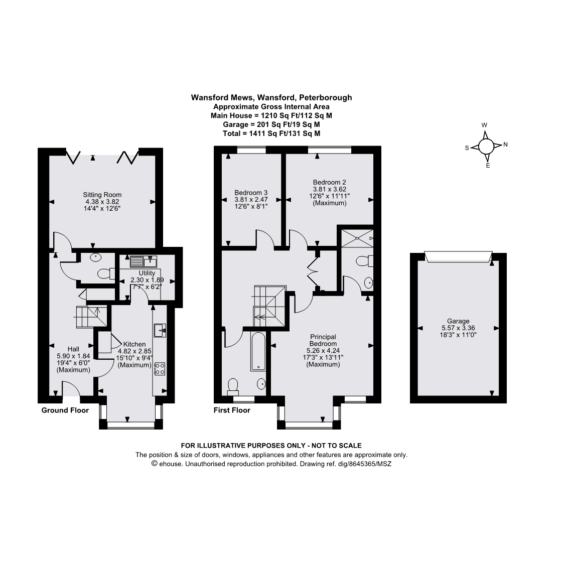 Wansford Mews, Wansford, Peterborough, PE8 floorplan