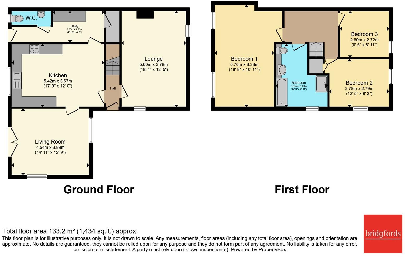 Anchor Avenue, Chapel-en-le-Frith, High Peak, Derbyshire, SK23 floorplan
