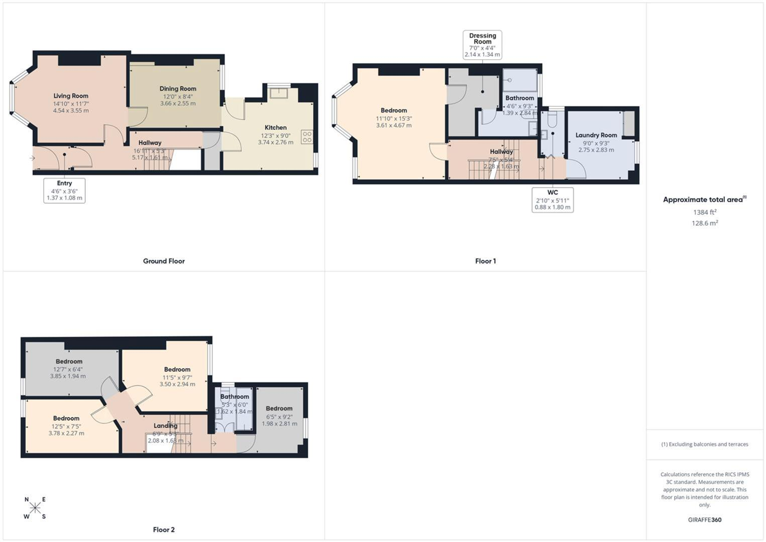 Westminster Road, Morecambe floorplan