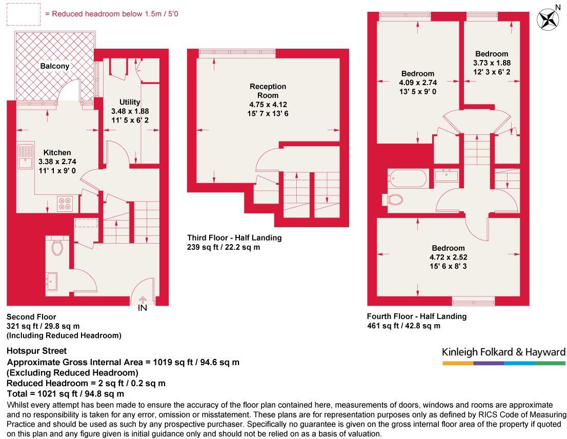 Nainby House, Hotspur Street, LONDON, SE11 floorplan