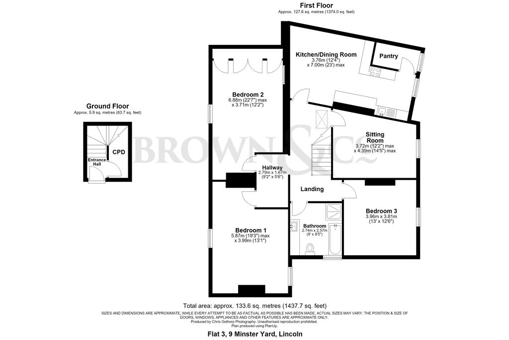 Minster Yard, Lincoln LN2 1PJ floorplan