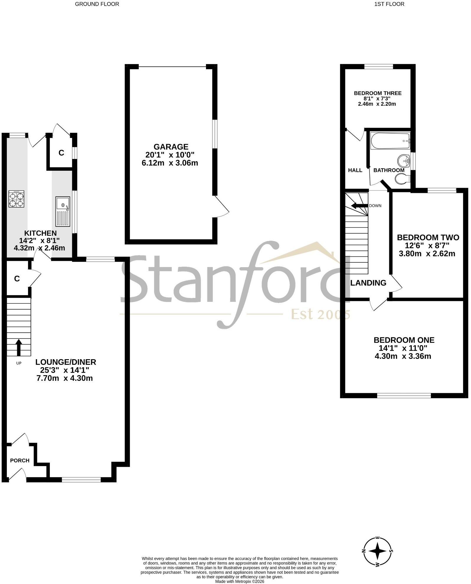 Chamberlayne Road, Eastleigh, SO50 floorplan