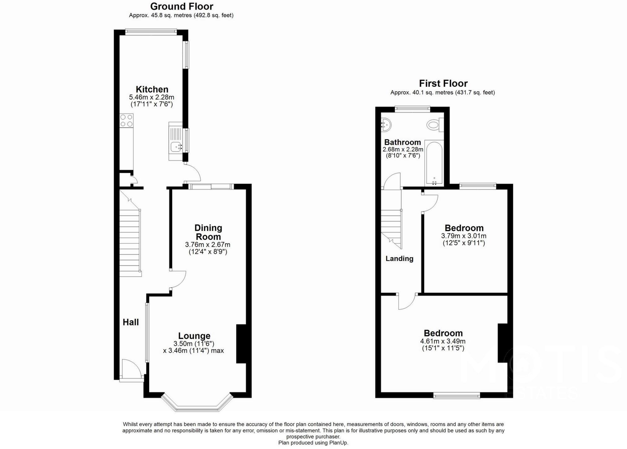 Canterbury Road, Folkestone, CT19 floorplan