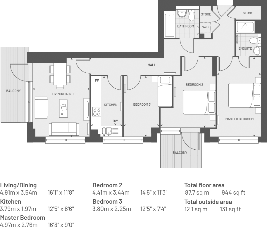 High Street, Southall floorplan