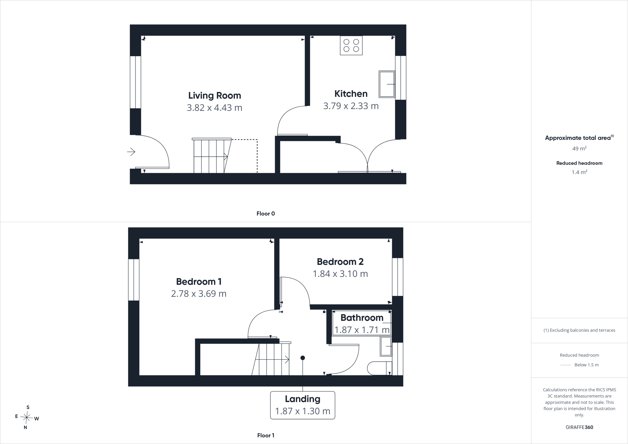 Chapel Terrace, Thornhill, Egremont, Cumbria, CA22 floorplan