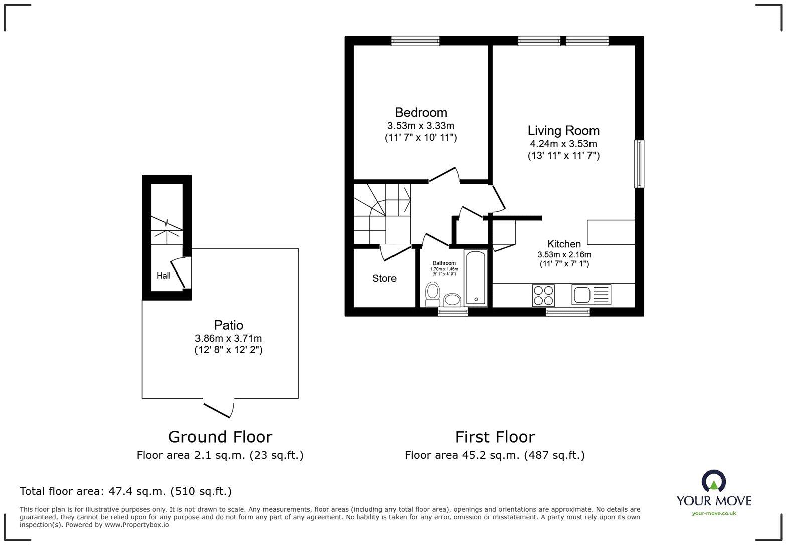 Daniels Road, London, SE15 floorplan