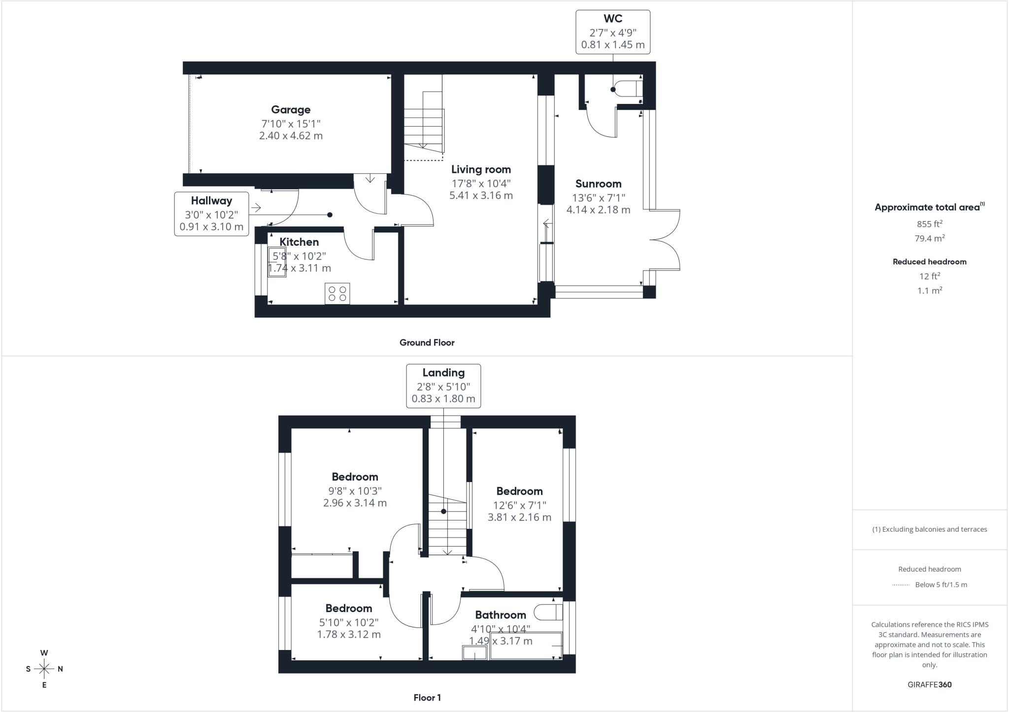 Wheaton Road, Bournemouth, Dorset, BH7 floorplan