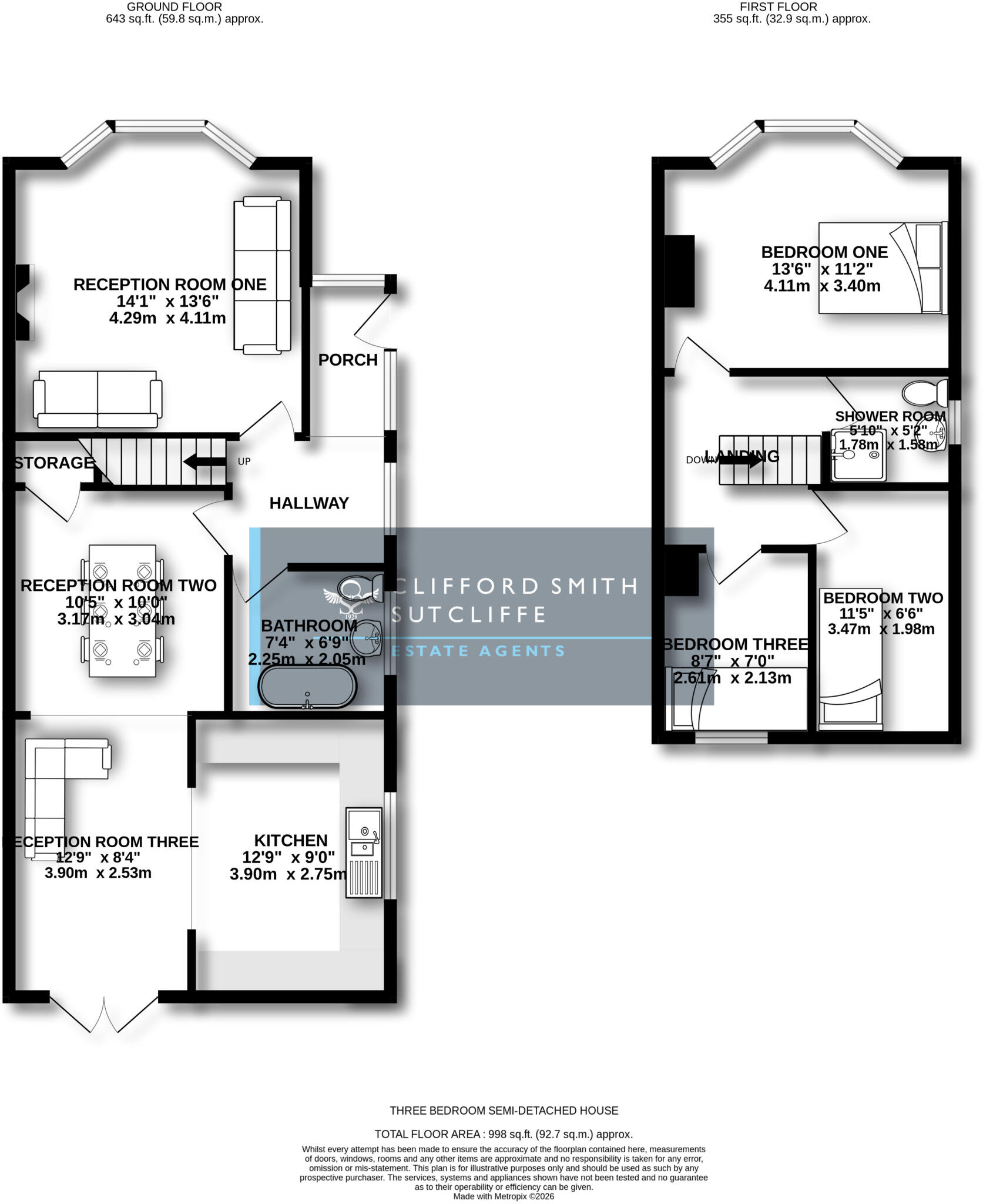 Prairie Crescent, Burnley floorplan