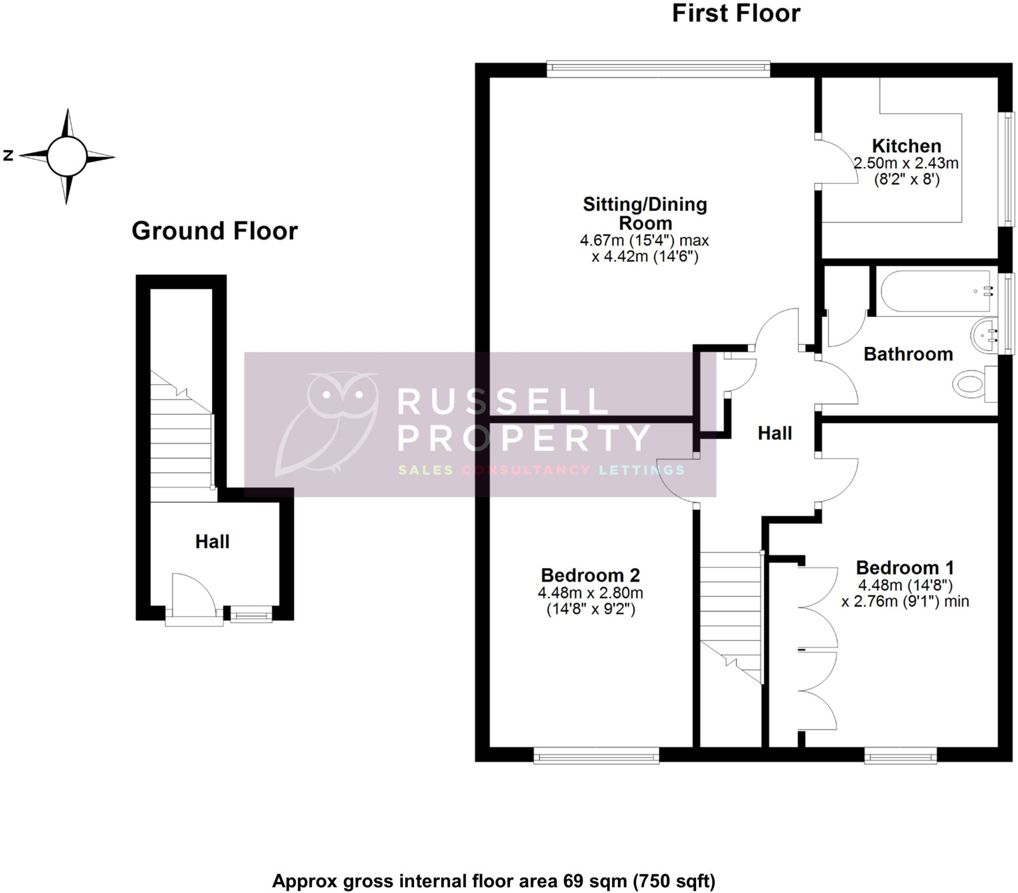 Pynchbek, Bishop's Stortford, Hertfordshire, CM23 floorplan