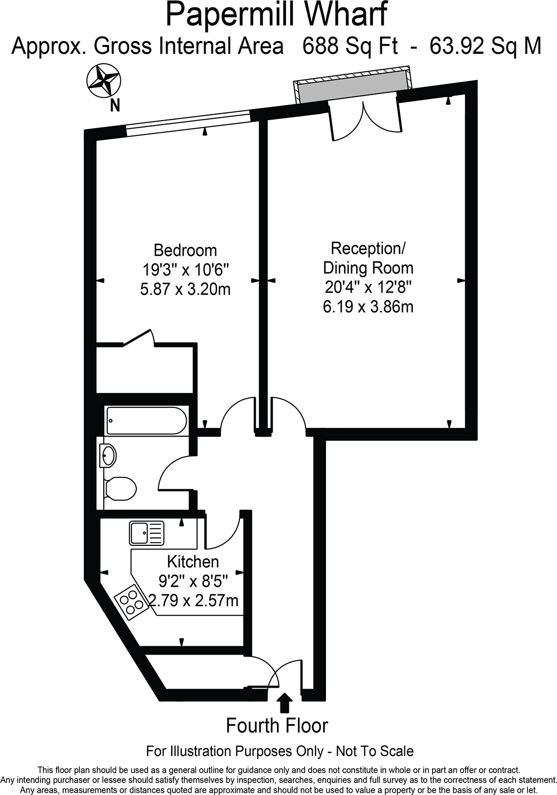 Narrow Street, London, E14 floorplan