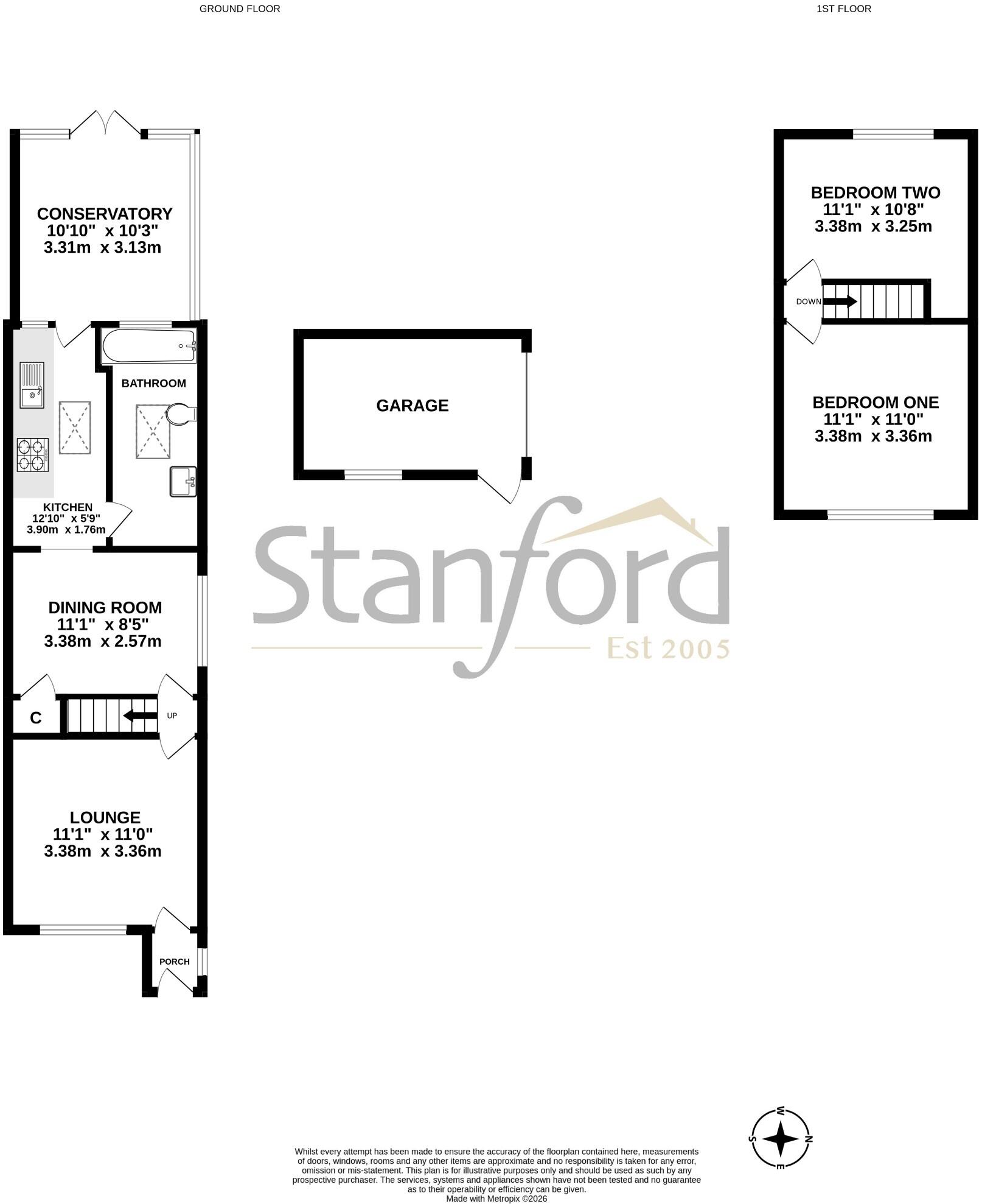 Church Road, Old Bishopstoke, Hampshire, SO50 floorplan