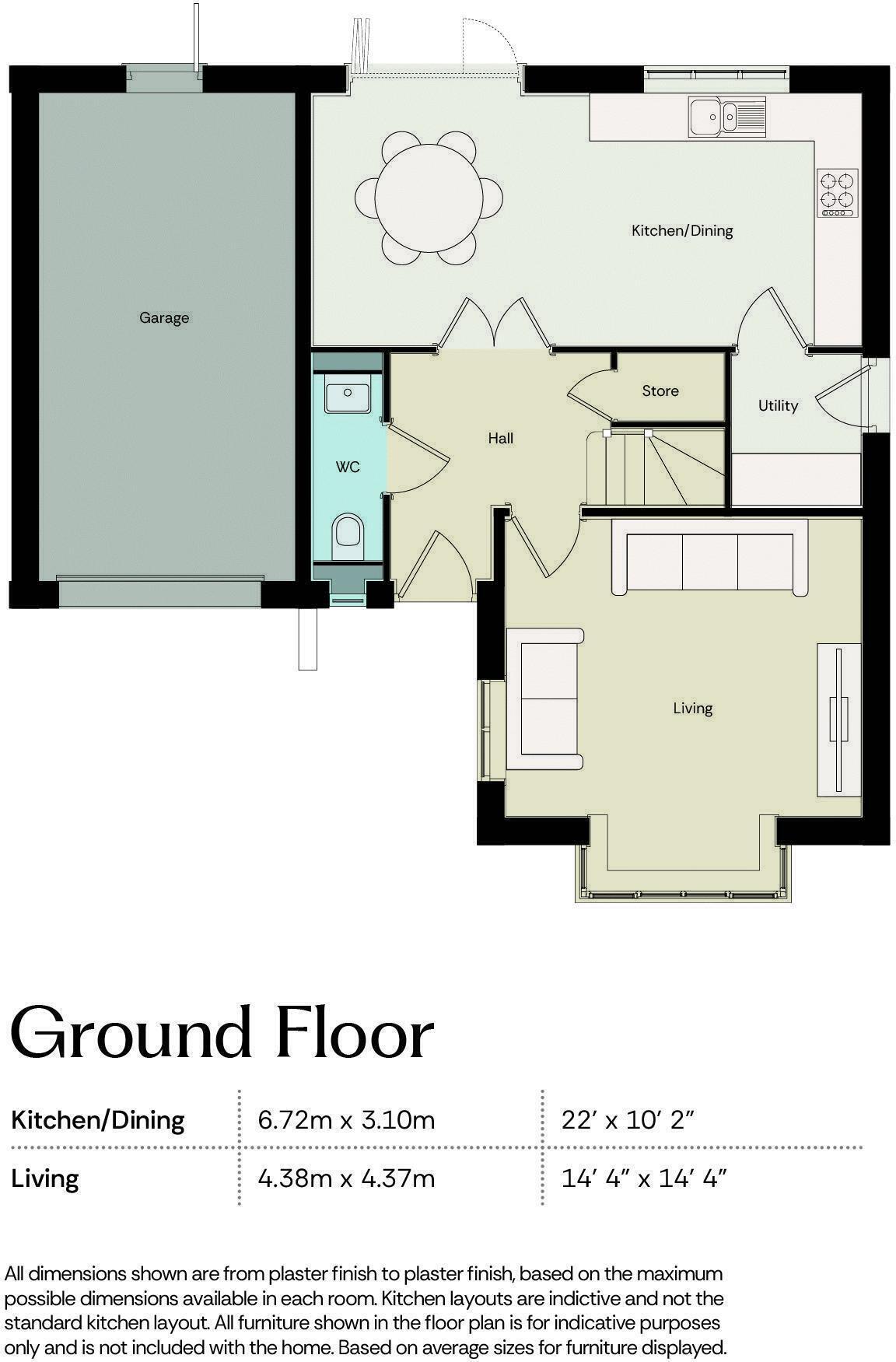 Plot 411 Haxby, The Greenways, Rawcliffe Road, Goole, East riding of Yorkshire, DN14 6FJ floorplan