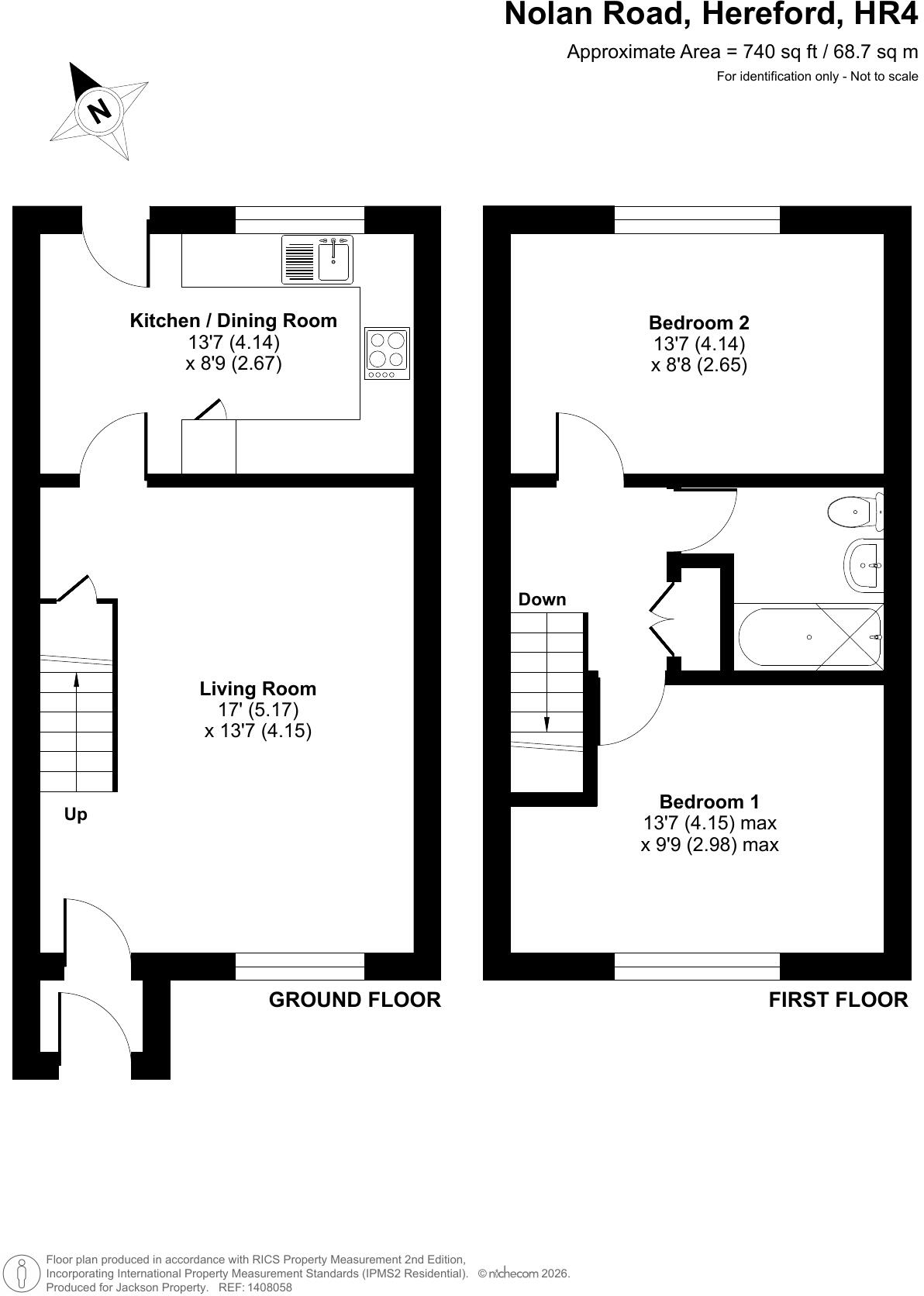 Nolan Road, Hereford, Herefordshire floorplan