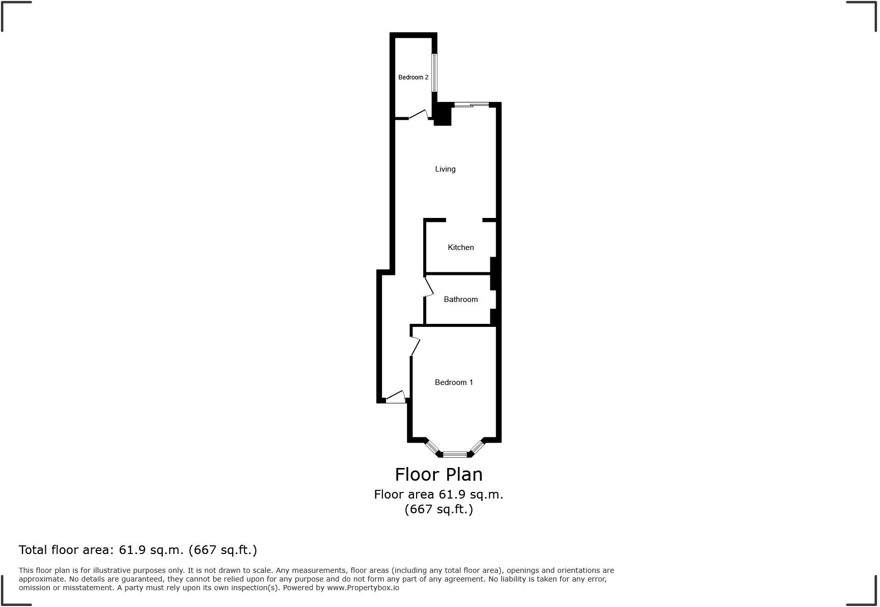 George Street, Ryde, Isle of Wight floorplan