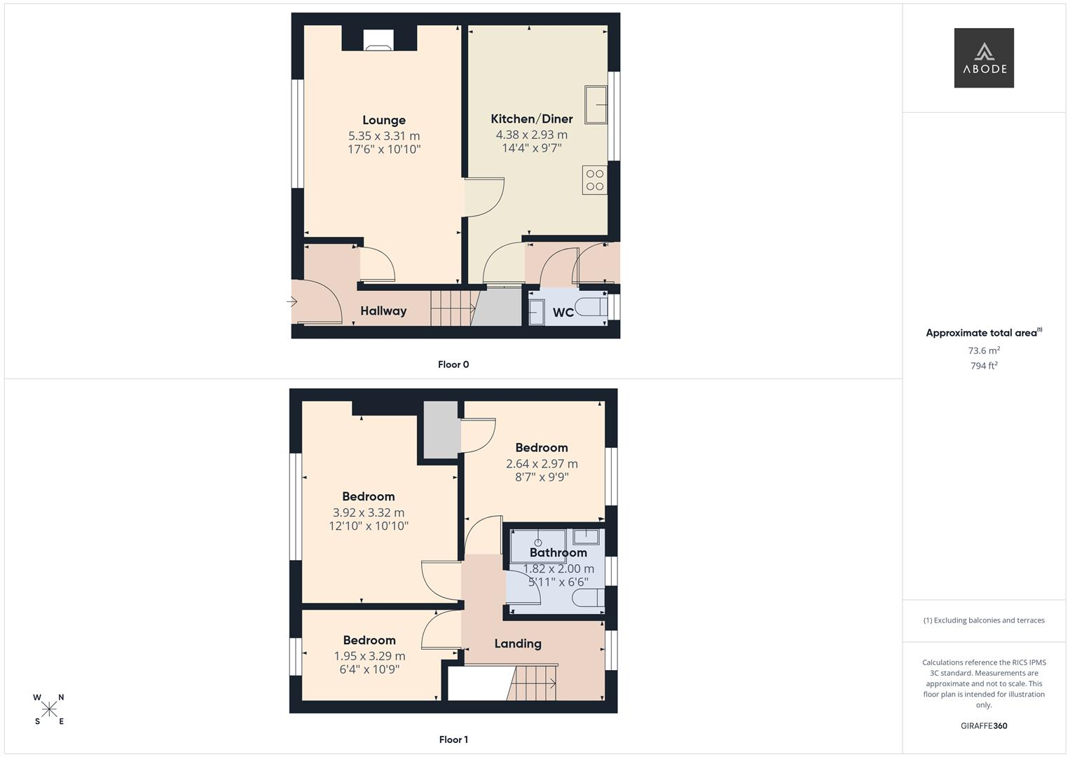 Ashlea Drive, Mayfield, Derbyshire floorplan