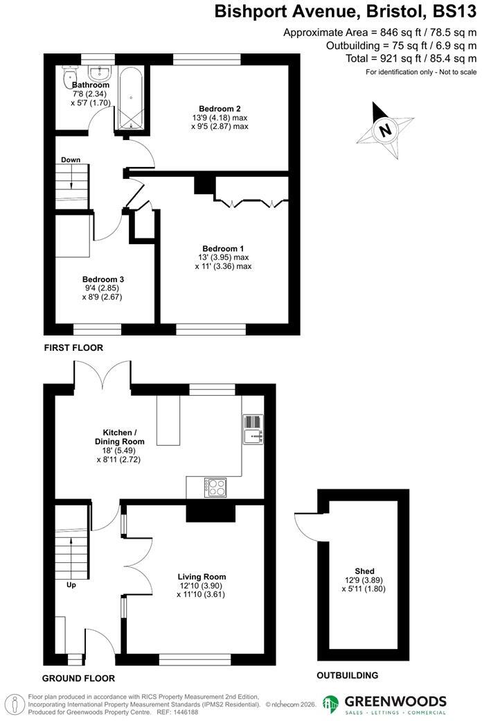 Bishport Avenue, Bristol floorplan