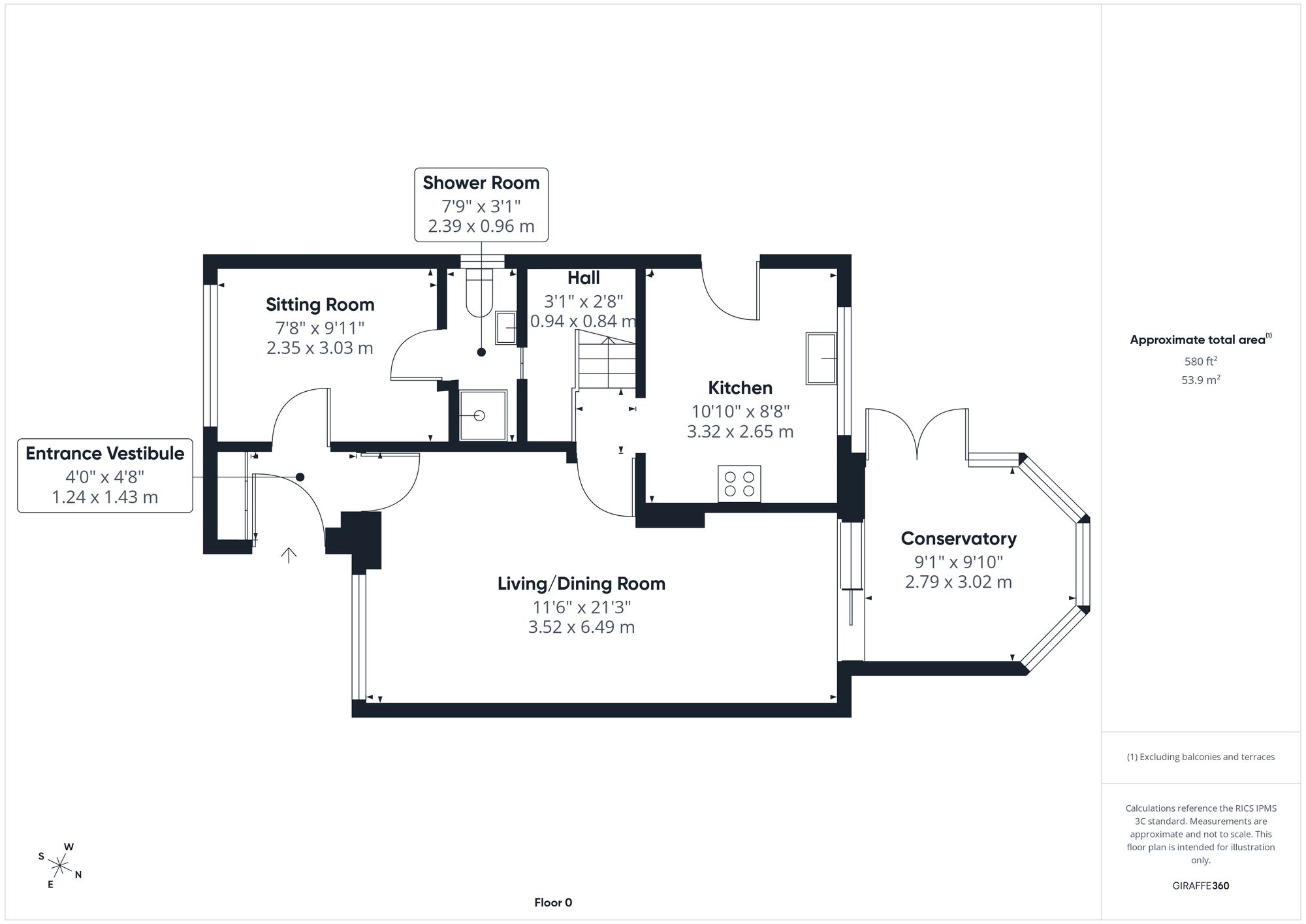 Rushfield Road, Westminster Park, CH4 floorplan