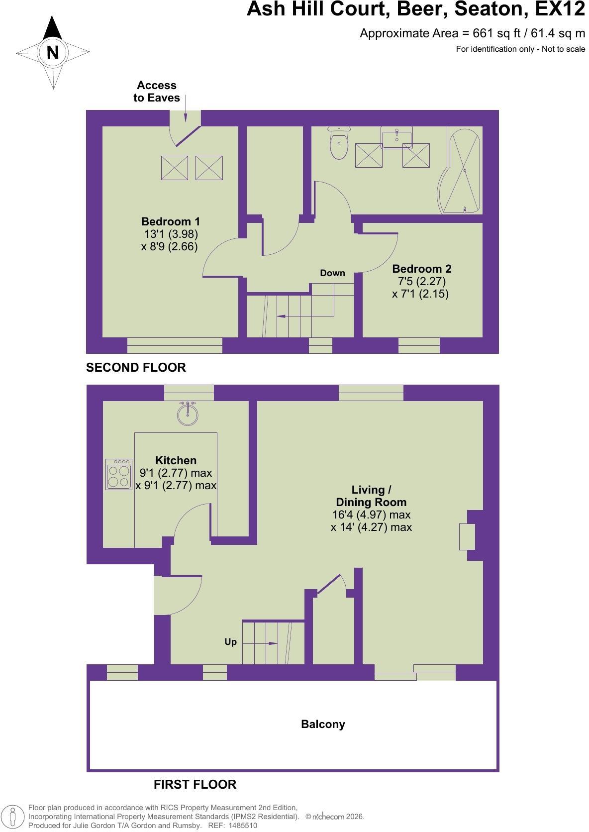 Ash Hill Court, Beer, Devon floorplan