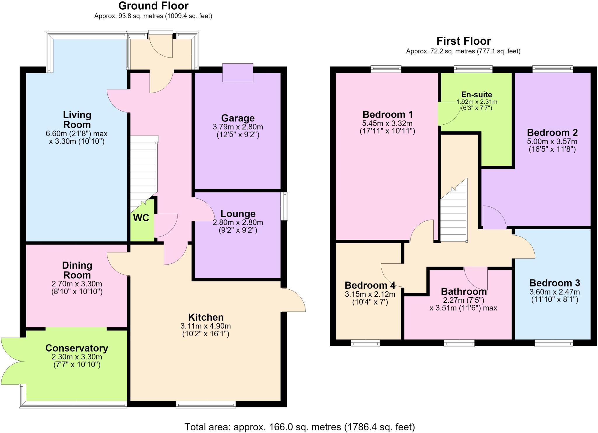 2, Eldons Croft, Ainsdale, PR8 floorplan