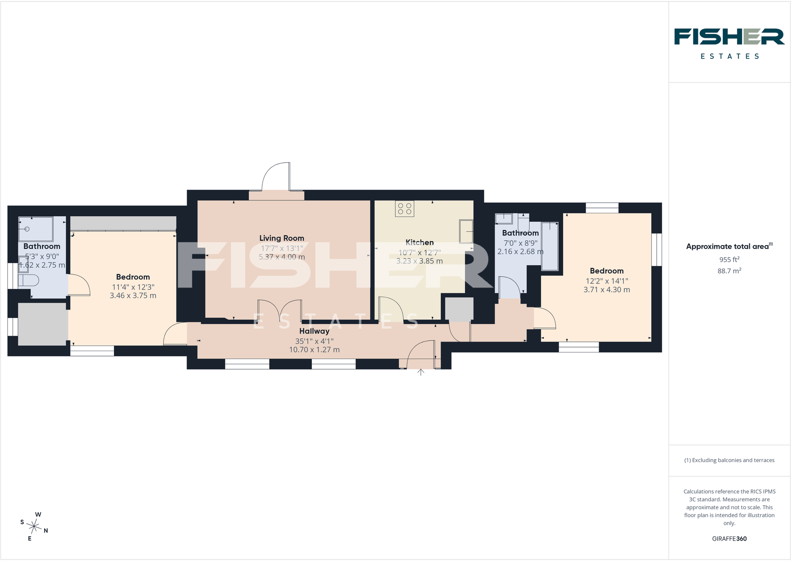 Nightingales, Bishop's Stortford, CM23 5JQ floorplan