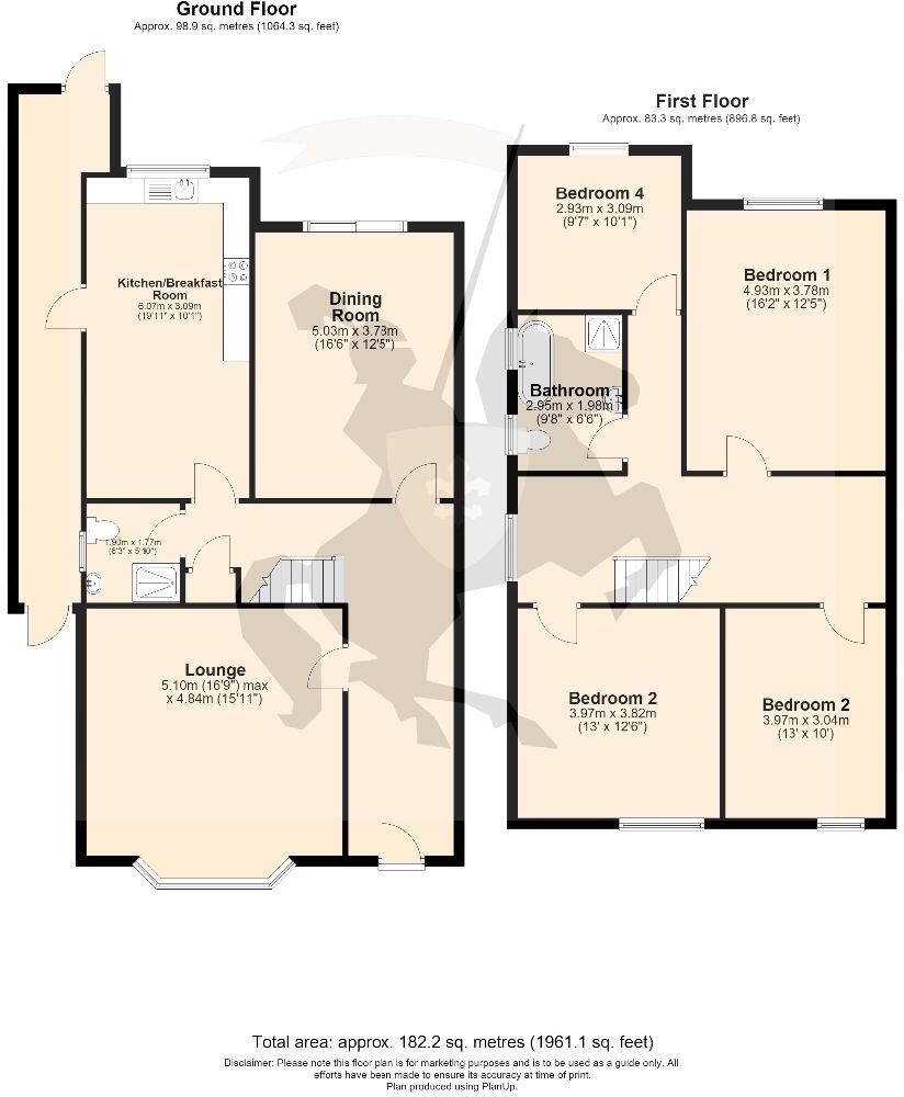 School Road, Hall Green, Birmingham floorplan