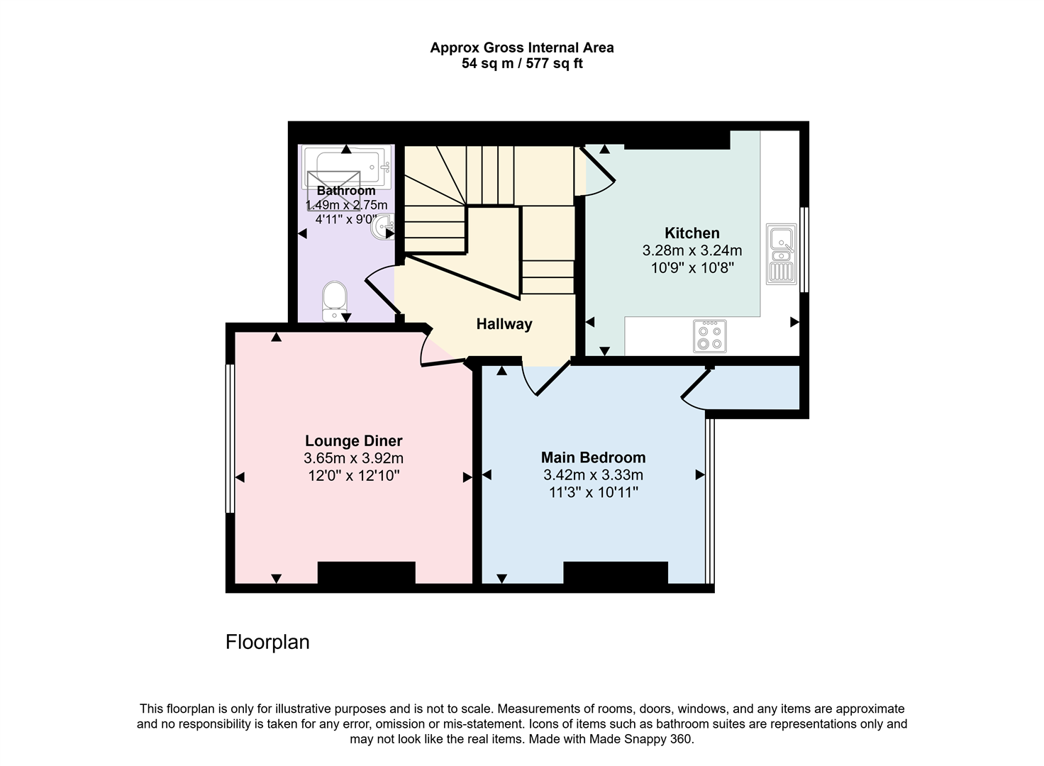 Muswell Hill Road, London floorplan