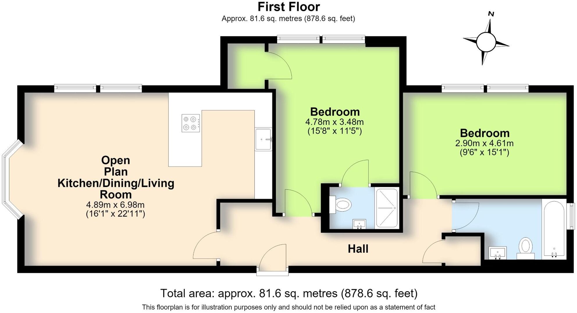 North Avenue, Elm Bank, CV2 floorplan