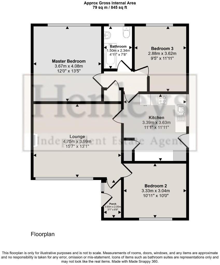 Birch Crescent, Lakenheath, Brandon floorplan