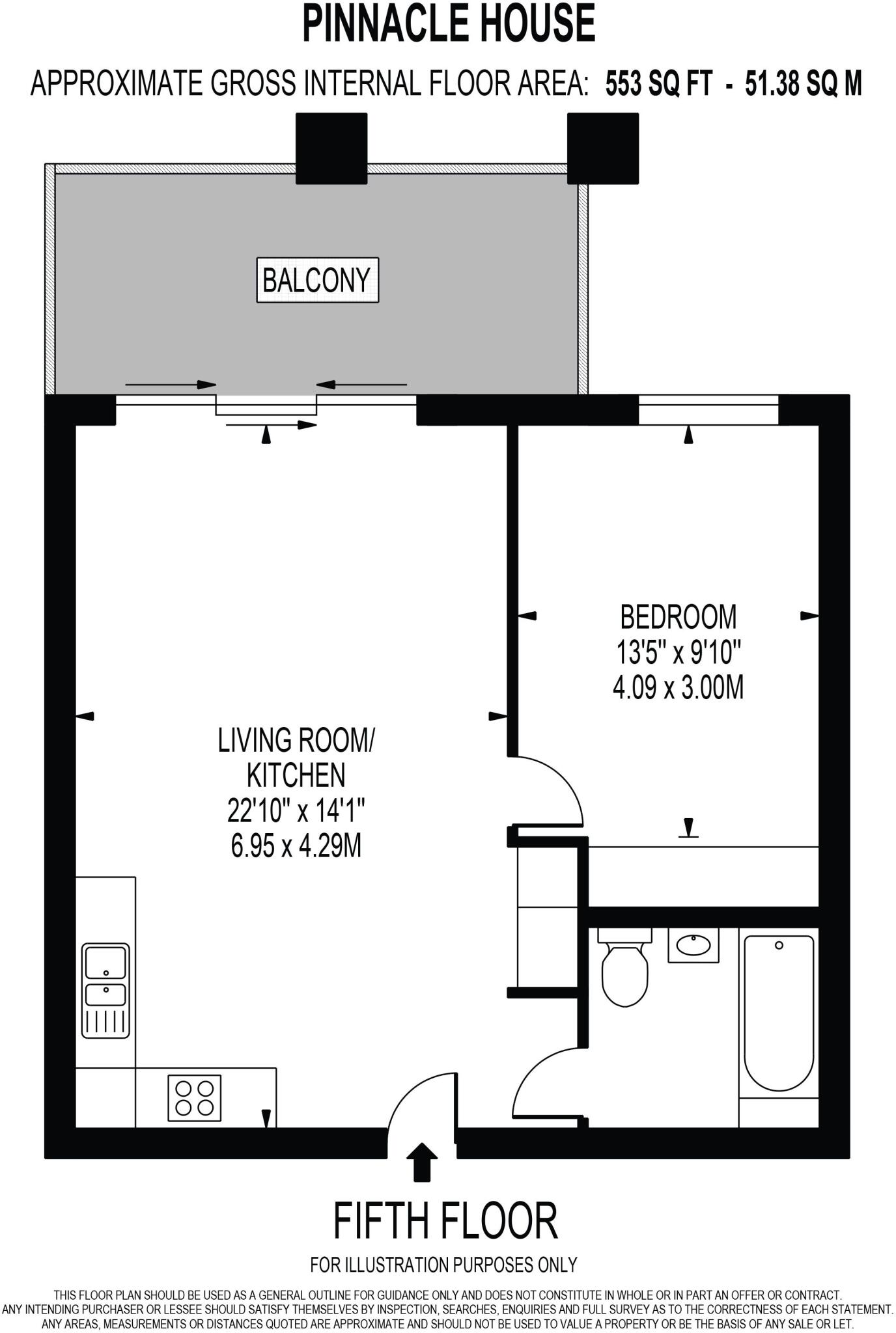 Pinnacle House, Royal Wharf, London, E16 floorplan