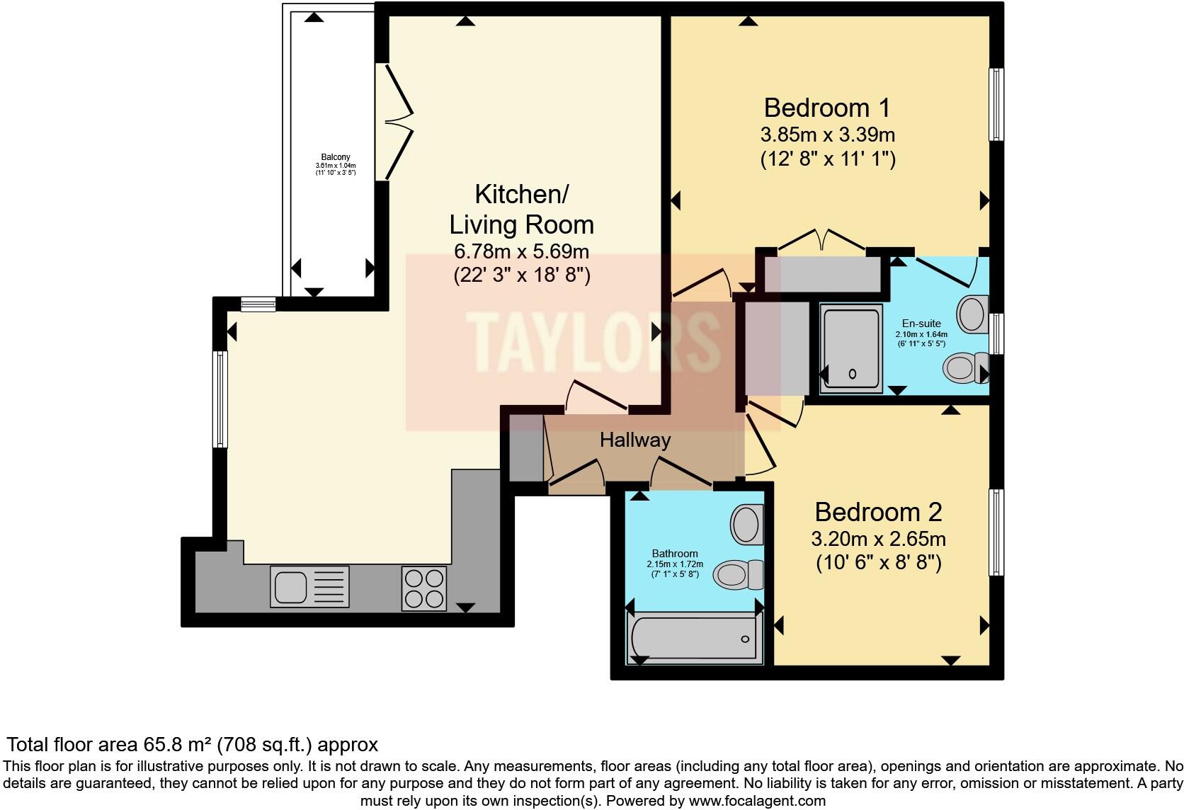 Brock End, Swindon, Wiltshire, SN1 floorplan