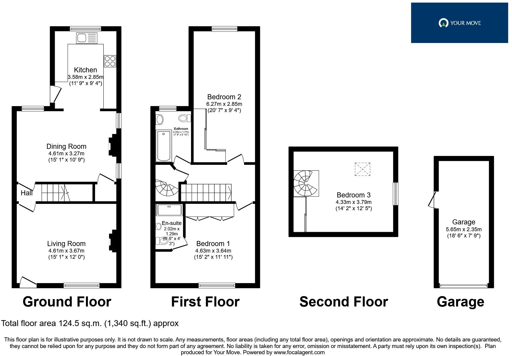 King Street, Whetstone, Leicester, Leicestershire, LE8 floorplan