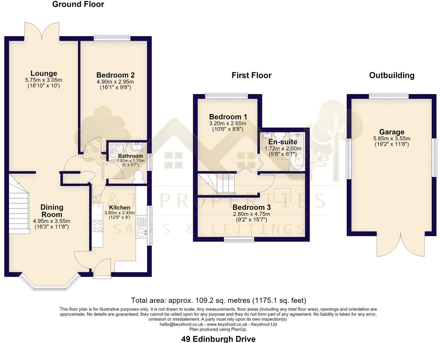 Edinburgh Drive, Oswaldtwistle, Accrington, BB5 3AR floorplan