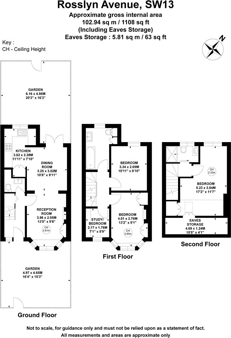 Rosslyn Avenue, London floorplan