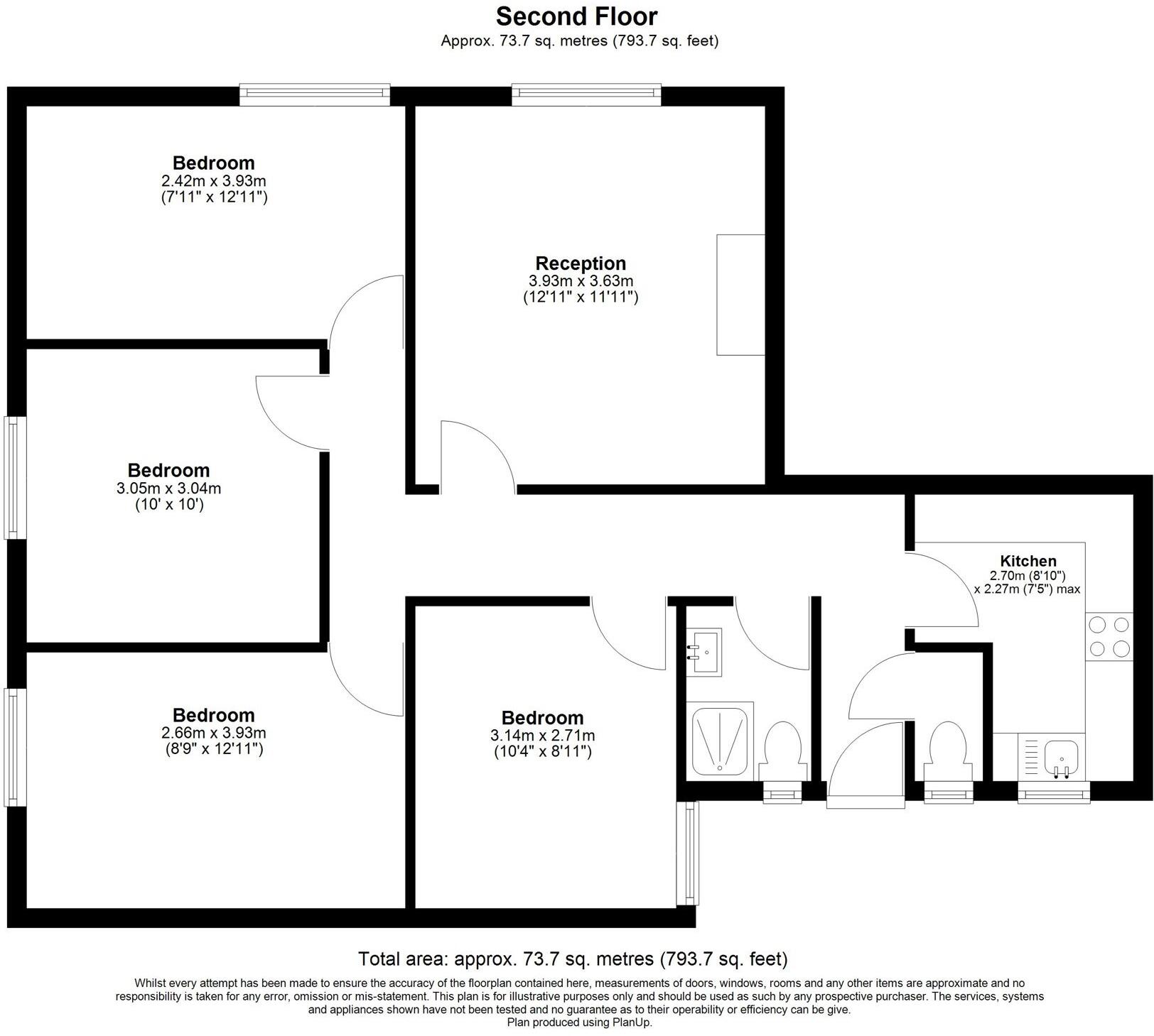 Chicksand House, Chicksand Street, Tower Hamlets, London floorplan