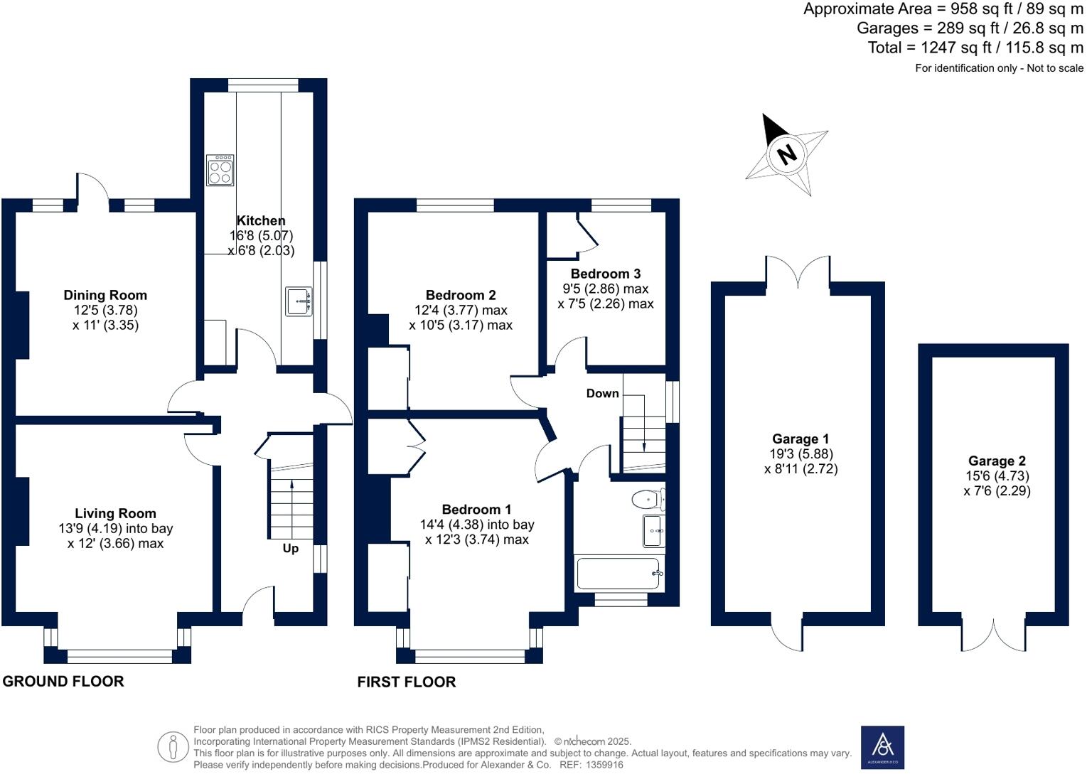 Canesworde Road, Dunstable, Bedfordshire floorplan