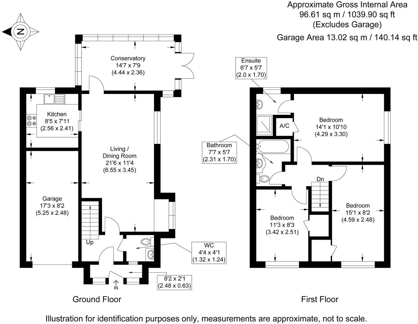 Crawford Place, Newbury, RG14 1XG floorplan