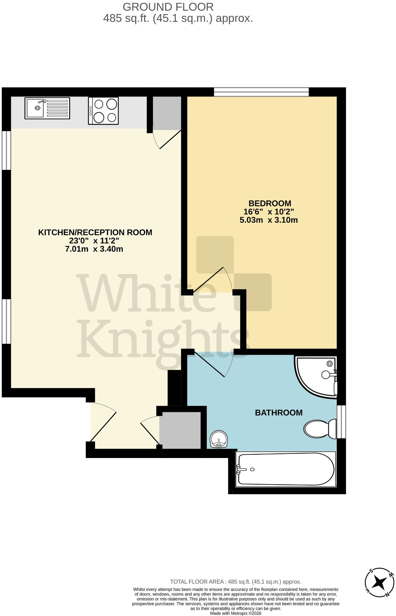 Marlborough House, Basingstoke Road, Spencers Wood, Reading, Berkshire, RG7 1FR floorplan