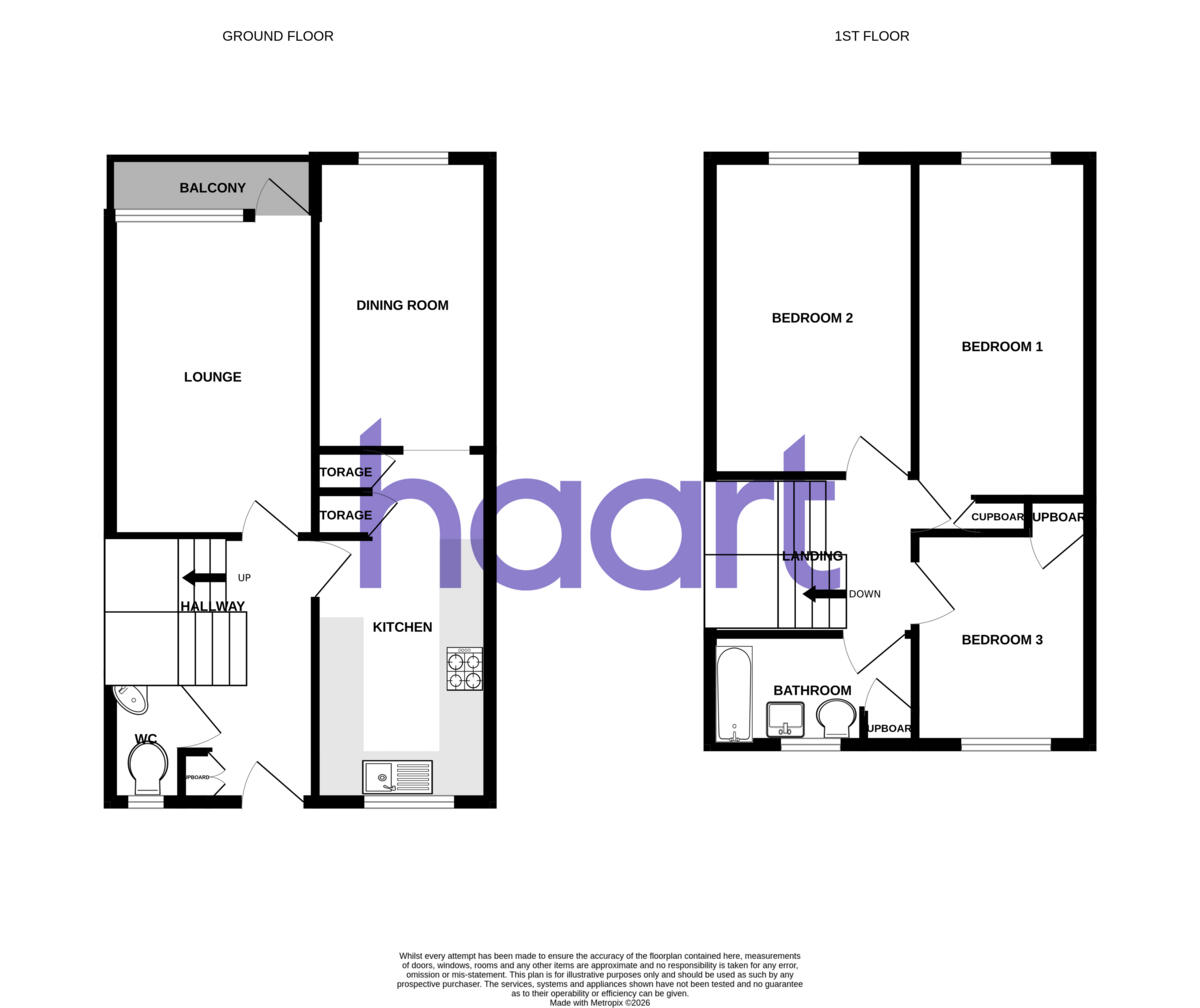 Sturrocks, Basildon floorplan