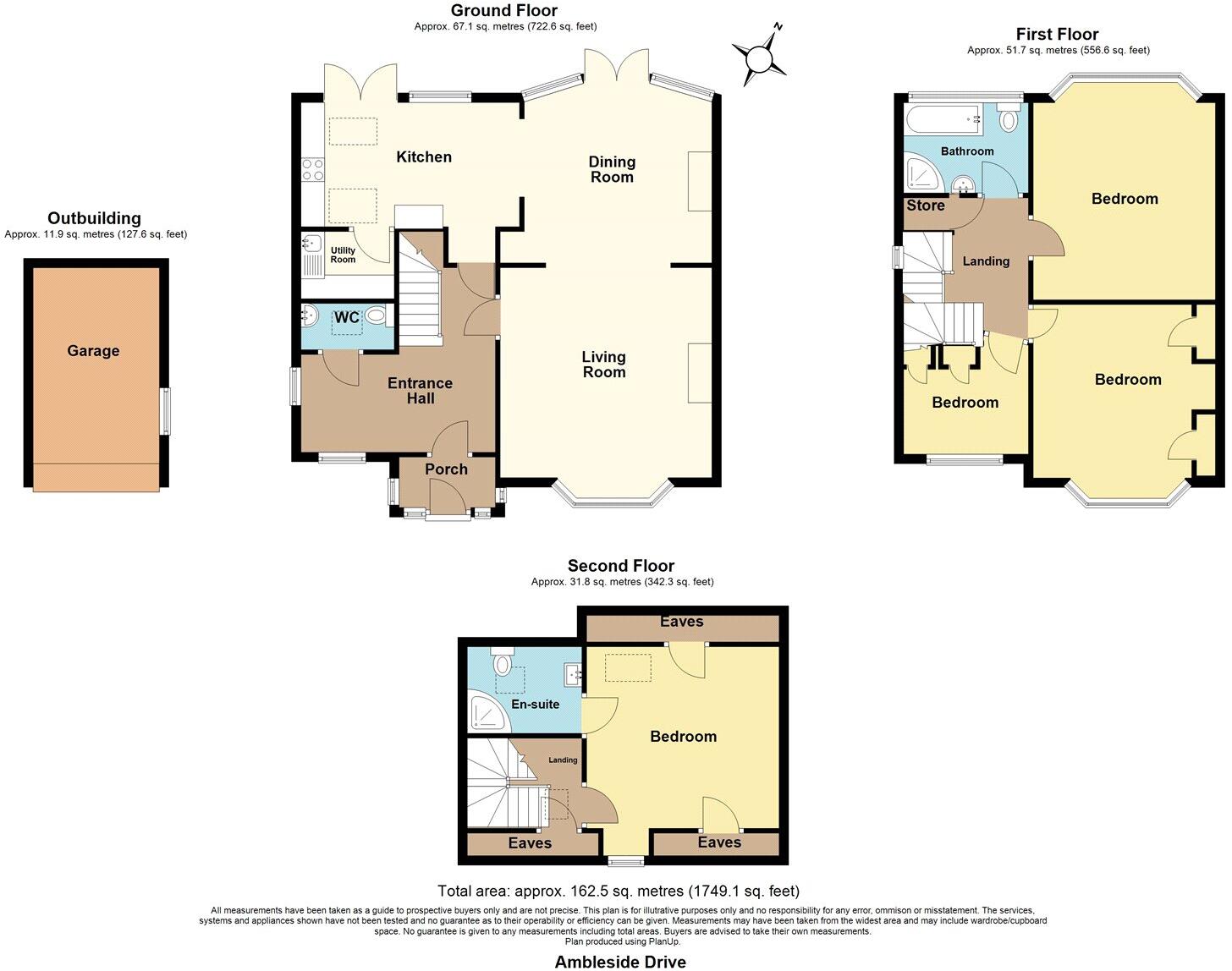 Ambleside Drive, Southend-on-Sea, Essex, SS1 floorplan