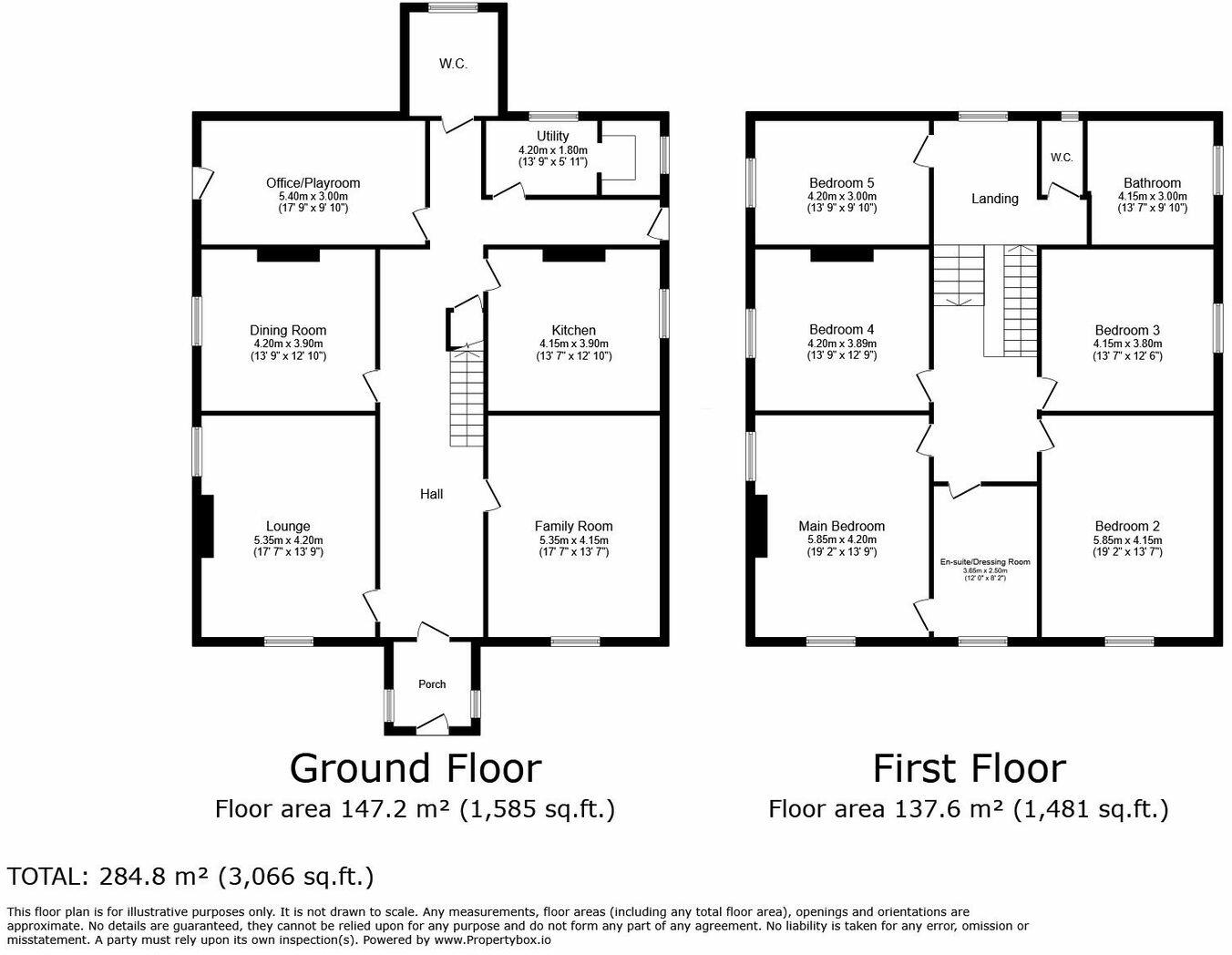 The Roe, St. Asaph, LL17 0LY floorplan