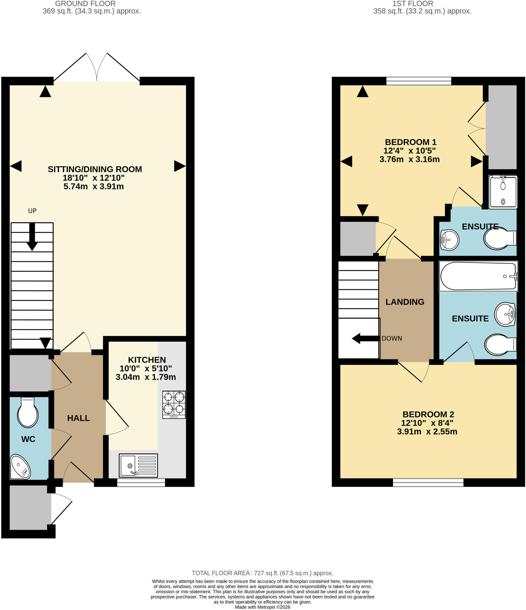 Beggarwood, Basingstoke floorplan
