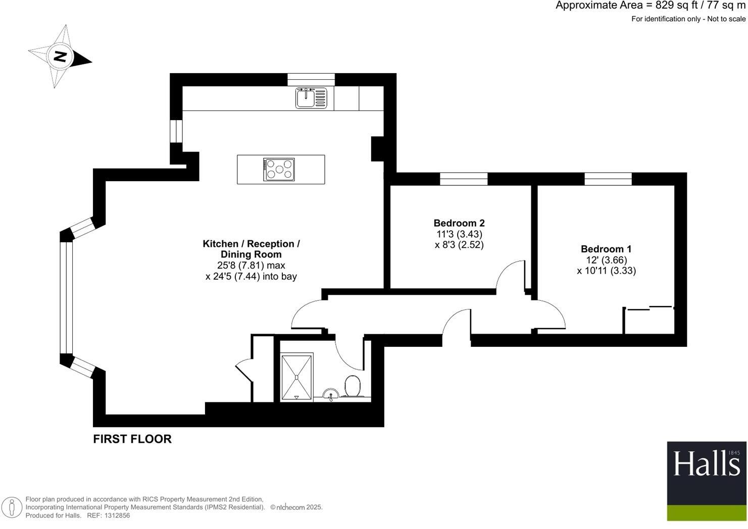 32 The Furlongs, Bicton Heath, Shrewsbury, SY3 5FW floorplan