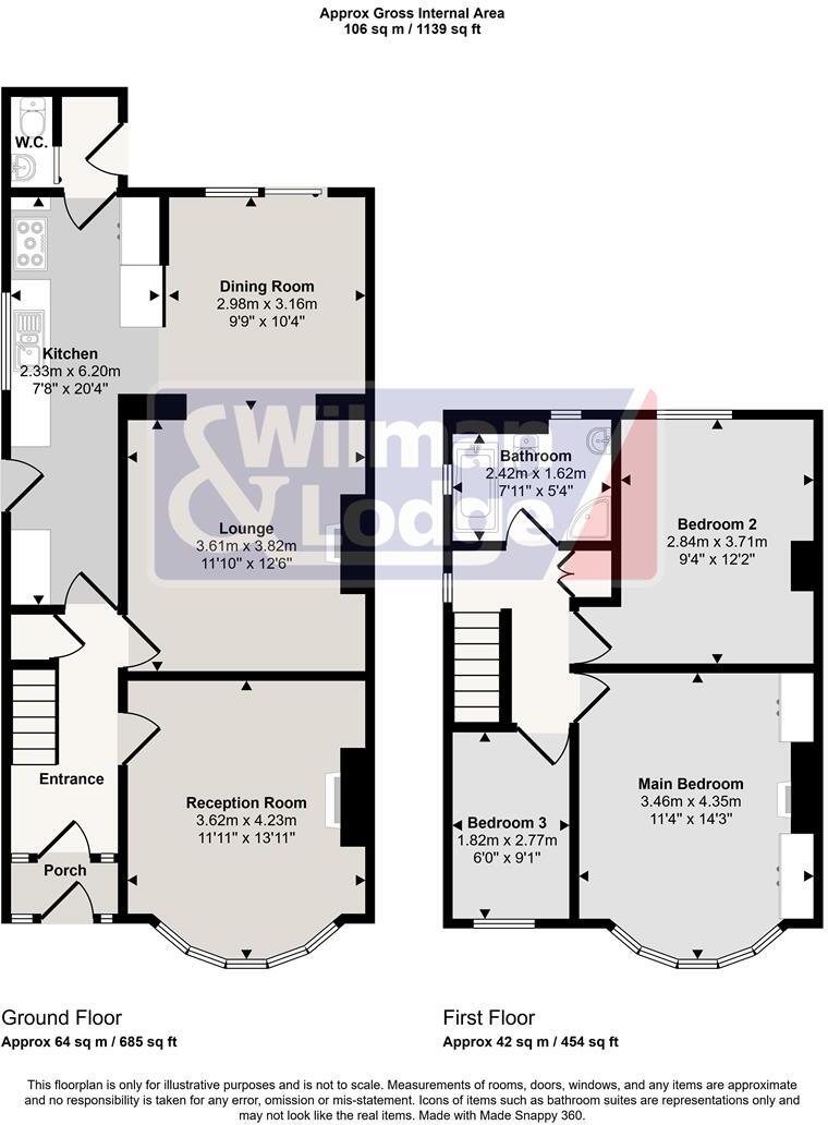Otley Road, Skipton floorplan