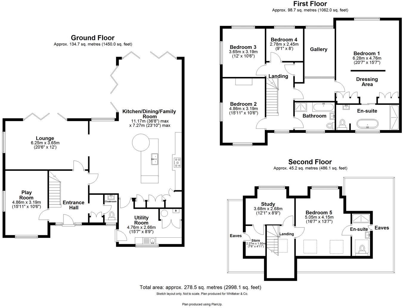 Jennings Road, St. Albans floorplan
