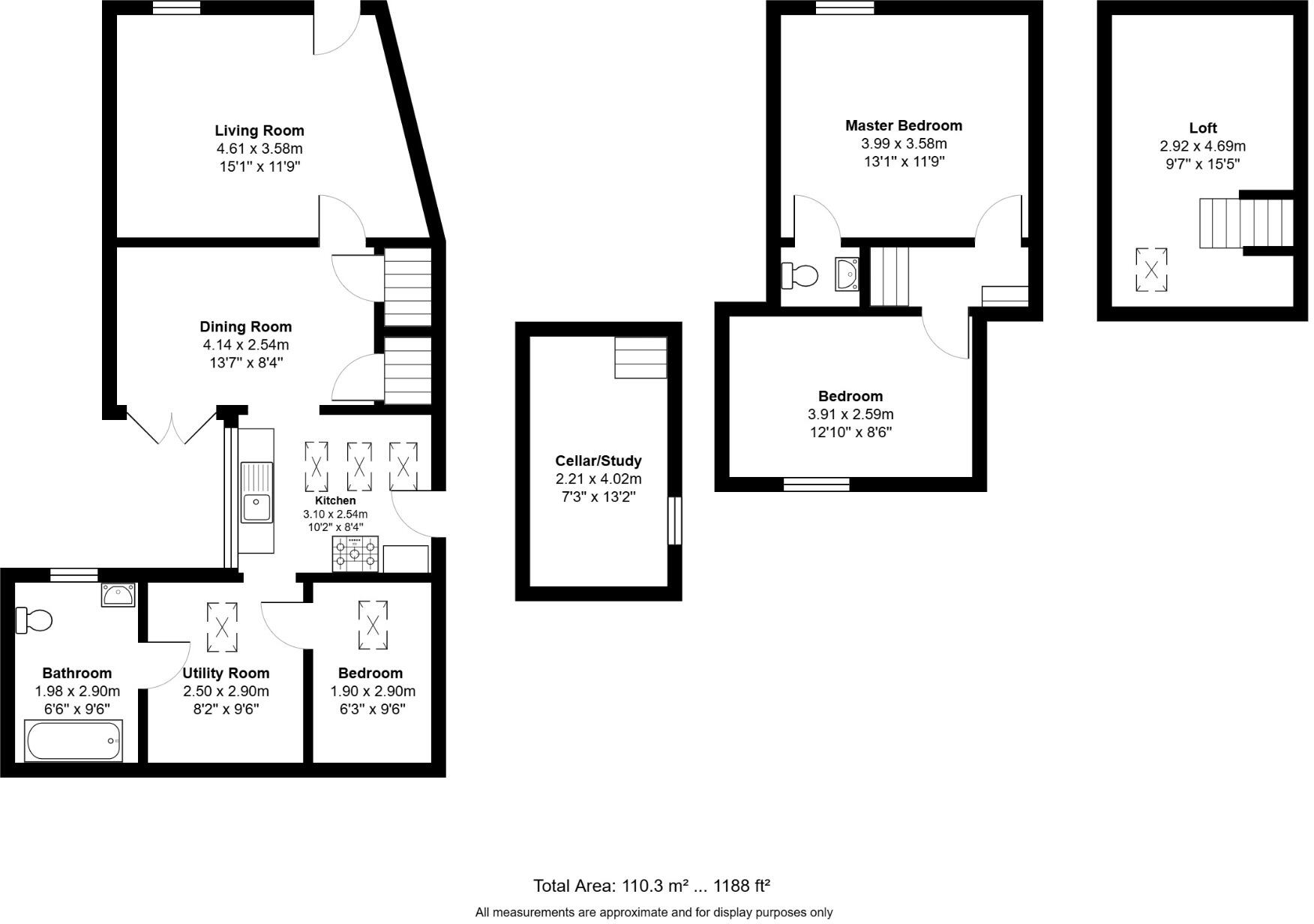 Albert Street, Holt, floorplan